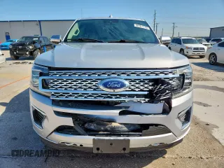 2019 Ford Expedition Platinum with VIN 1FMJU1MT4KEA65194, listed as a Copart auction lot 58161715 with 100,983 mi miles and Salvage title. Bid and sale history available at DreamBid. Image 5.
