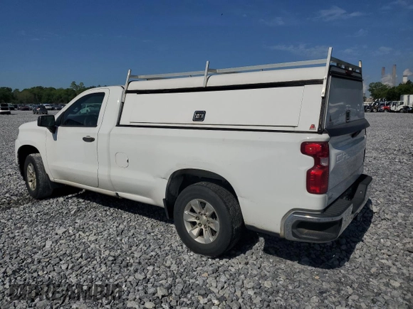 2020 Chevrolet Silverado 1500 Work Truck with VIN 3GCNWAEF6LG301444, listed as a Copart auction lot 52335005 with 90,210 mi miles and Clean Title. Bid and sale history available at carsss.com. Image 2.