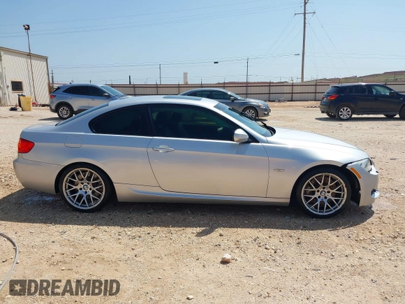 2012 BMW 3 Series 335i with VIN WBAKG7C53CE803345, listed as a IAAI auction lot 42489548 with 96,521 mi miles and . Bid and sale history available at DreamBid. Image 13.