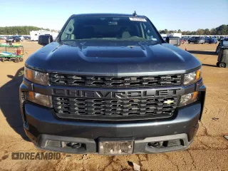 2020 Chevrolet Silverado 1500 Custom with VIN 3GCPWBEK9LG229263, listed as a Copart auction lot 80705084 with 79,688 mi miles and Clean Title. Bid and sale history available at carsss.com. Image 5.
