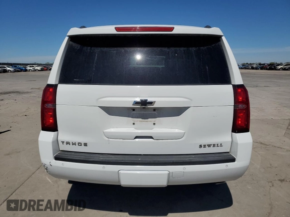 2017 Chevrolet Tahoe LT with VIN 1GNSCBKC3HR319197, listed as a Copart auction lot 50392775 with 126,979 mi miles and Salvage title. Bid and sale history available at DreamBid. Image 6.