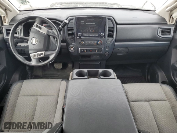 2021 Nissan Titan S z VIN 1N6AA1EE4MN532160, wystawiony jako Copart lot #53184365 z przebiegiem 52 275 mil mil oraz Szkoda całkowita • Salvage title. Historia ofert i sprzedaży dostępna na DreamBid. Obrazek 8.
