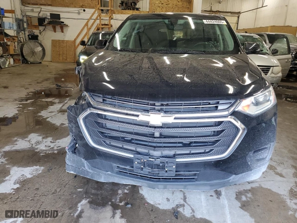 2018 Chevrolet Traverse LS with VIN 1GNERFKWXJJ219180, listed as a Copart auction lot 44424005 with 111,454 mi miles and Salvage Title. Bid and sale history available at carsss.com. Image 5.