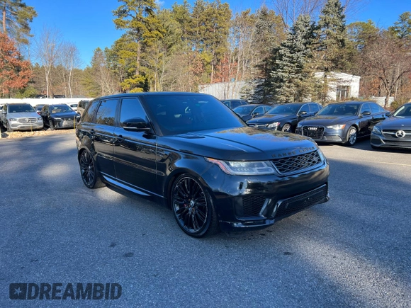 2018 Land Rover Range Rover Sport with VIN SALWR2RE7JA196811, listed as a Copart auction lot 41639235 with 103,214 mi miles and Clean Title. Bid and sale history available at carsss.com. Image 2.