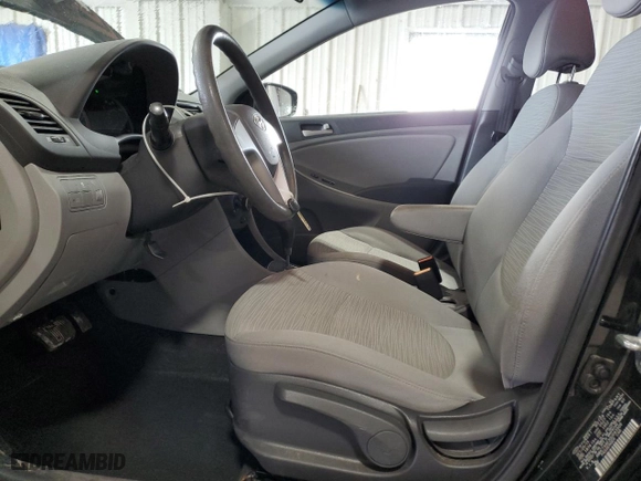 2016 Hyundai Accent SE with VIN KMHCT4AE3GU043509, listed as a Copart auction lot 52686345 with 46,066 mi miles and Salvage Title. Bid and sale history available at carsss.com. Image 7.