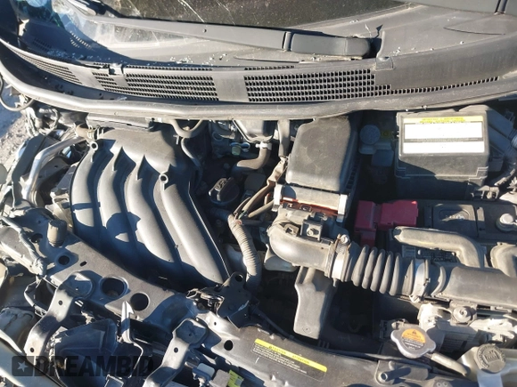 2015 Nissan Versa SV with VIN 3N1CN7AP9FL955591, listed as a IAAI auction lot 41492218 with 74,796 mi miles. Bid and sale history available at carsss.com. Image 10.