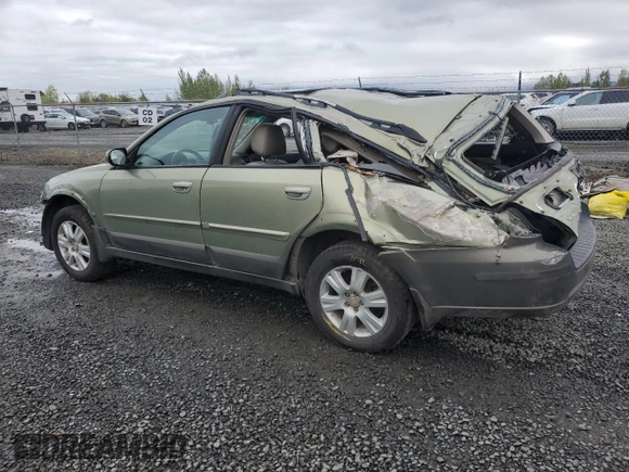 2005 Subaru Legacy Outback Limited with VIN 4S4BP62C057312621, listed as a Copart auction lot 52540745 with 202,795 mi miles and Salvage title. Bid and sale history available at DreamBid. Image 2.