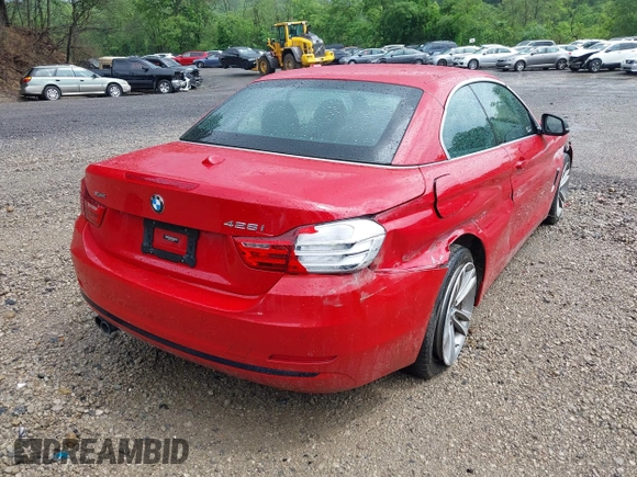 2015 BMW 4 Series 428i xDrive with VIN WBA3T1C53FP819938, listed as a IAAI auction lot 42523609 with 48,679 mi miles and . Bid and sale history available at DreamBid. Image 4.