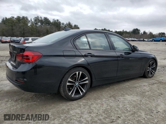 2018 BMW 3 Series with VIN WBA8F1C55JK898449, listed as a Copart auction lot 47786005 with 90,981 mi miles and Salvage title. Bid and sale history available at DreamBid. Image 3.