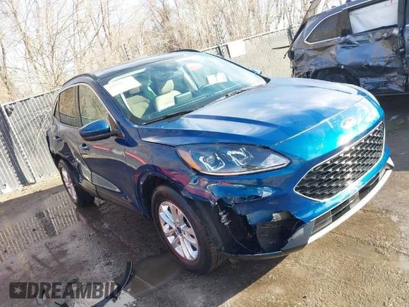 2020 Ford Escape SE with VIN 1FMCU9G60LUB37190, listed as a IAAI auction lot 41641727 with 24,845 mi miles. Bid and sale history available at carsss.com. Image 1.