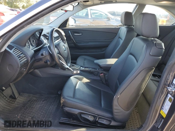 2008 BMW 1 Series 128i with VIN WBAUP93588VF47802, listed as a Copart auction lot 50807405 with 108,162 mi miles and Clean title. Bid and sale history available at DreamBid. Image 7.