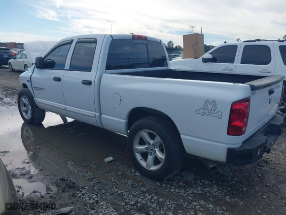 2007 Dodge Ram 1500 Laramie with VIN 1D7HU18267S107190, listed as a IAAI auction lot 41445171 with 169,521 mi miles. Bid and sale history available at carsss.com. Image 3.