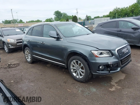 2015 Audi Q5 Premium Plus with VIN WA1LFAFP0FA043885, listed as a IAAI auction lot 42311972 with 114,043 mi miles and . Bid and sale history available at DreamBid. Image 1.