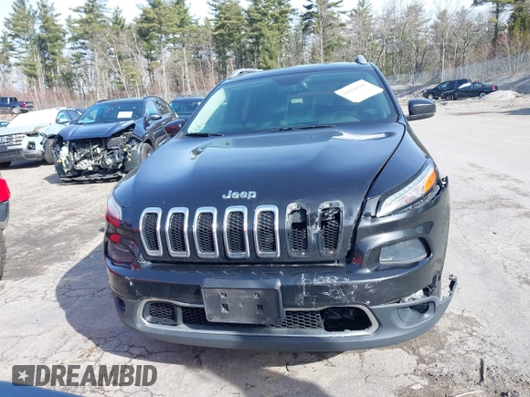 2015 Jeep Cherokee Limited with VIN 1C4PJMDS9FW710969, listed as a IAAI auction lot 41898698 with 144,789 mi miles. Bid and sale history available at carsss.com. Image 12.