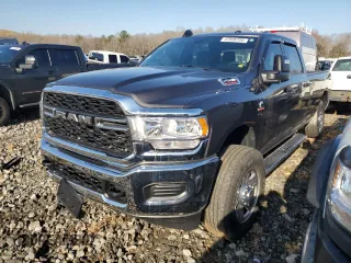 2024 Ram 2500 Tradesman with VIN 3C6UR5HL6RG216485, listed as a Copart auction lot 47898705 with 15,552 mi miles and Salvage Title. Bid and sale history available at carsss.com. Image 1.
