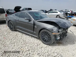 2020 Ford Mustang GT with VIN 1FA6P8CF8L5175789, listed as a Copart auction lot 48051655 with 32,270 mi miles and Salvage Title. Bid and sale history available at DreamBid. Image 4.