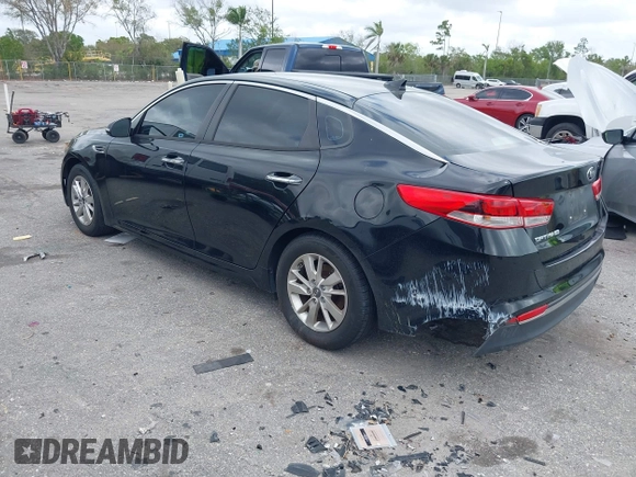 2016 Kia Optima LX with VIN 5XXGT4L31GG024240, listed as a IAAI auction lot 41727309 with 70,031 mi miles. Bid and sale history available at carsss.com. Image 3.