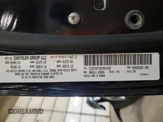 2013 Dodge Challenger R/T z VIN 2C3CDYBT9DH501059, wystawiony jako Copart lot #55139865 z przebiegiem 95 112 mil mil oraz Szkoda całkowita • Salvage title. Historia ofert i sprzedaży dostępna na DreamBid. Obrazek 12.