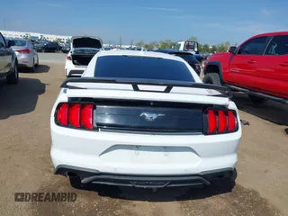 2021 Ford Mustang EcoBoost with VIN 1FA6P8TH6M5104559, listed as a IAAI auction lot 41879755 with 1 mi miles. Bid and sale history available at carsss.com. Image 16.