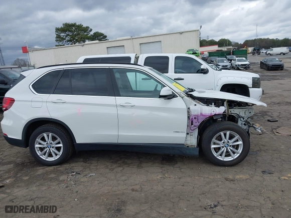 2015 BMW X5 sDrive35i with VIN 5UXKR2C54F0H34975, listed as a IAAI auction lot 41704467 with 92,006 mi miles. Bid and sale history available at carsss.com. Image 13.