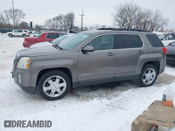 2011 GMC Terrain SLT-1 with VIN 2CTFLUE55B6416749, listed as a IAAI auction lot 41318282 with 249,022 mi miles and . Bid and sale history available at carsss.com. Image 2.