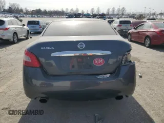 2011 Nissan Maxima SV with VIN 1N4AA5AP3BC806657, listed as a Copart auction lot 47430225 with 159,474 mi miles and Salvage Title. Bid and sale history available at DreamBid. Image 6.