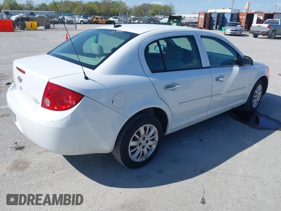 2009 Chevrolet Cobalt 1LT with VIN 1G1AT58H697213650, listed as a IAAI auction lot 42035550 with 136,659 mi miles and . Bid and sale history available at DreamBid. Image 4.