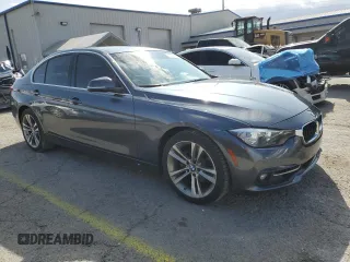 2017 BMW 3 Series 330i with VIN WBA8B9G37HNU56803, listed as a Copart auction lot 50347845 with 86,110 mi miles and Salvage Title. Bid and sale history available at carsss.com. Image 4.