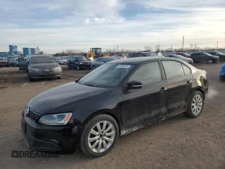 2011 Volkswagen Jetta Sedan SE w/Convenience & Sunroof with VIN 3VWDX7AJ2BM346383, listed as a Copart auction lot 42984375 with 110,798 mi miles and Salvage Title. Bid and sale history available at carsss.com. Image 1.