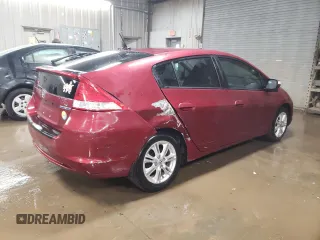 2010 Honda Insight EX with VIN JHMZE2H73AS026375, listed as a Copart auction lot 88539225 with 139,124 mi miles and Salvage Title. Bid and sale history available at DreamBid. Image 3.