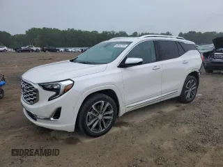 2020 GMC Terrain Denali with VIN 3GKALXEX5LL280892, listed as a Copart auction lot 60643755 with 26,940 mi miles and Salvage title. Bid and sale history available at DreamBid. Image 1.