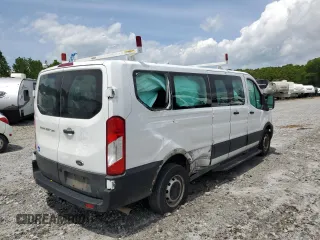 2023 Ford Transit Passenger XL z VIN 1FBAX2Y86PKA01050, wystawiony jako Copart lot #55808515 z przebiegiem 76 244 mil mil oraz Szkoda całkowita • Salvage title. Historia ofert i sprzedaży dostępna na DreamBid. Obrazek 3.