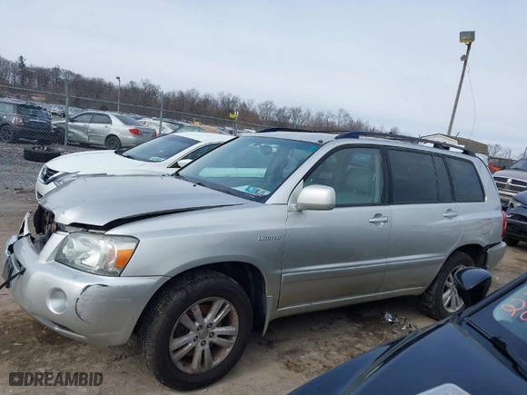 2006 Toyota Highlander Hybrid with VIN JTEEW21A660005649, listed as a IAAI auction lot 41616983 with 265,757 mi miles. Bid and sale history available at carsss.com. Image 14.