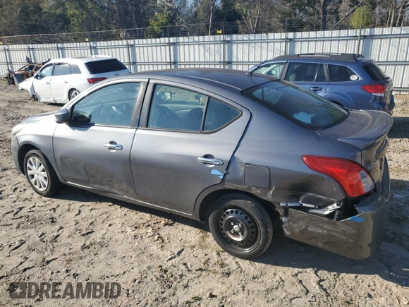 2018 Nissan Versa Sedan SV with VIN 3N1CN7APXJL804137, listed as a Copart auction lot 51044305 with 123,702 mi miles and Salvage Title. Bid and sale history available at carsss.com. Image 2.