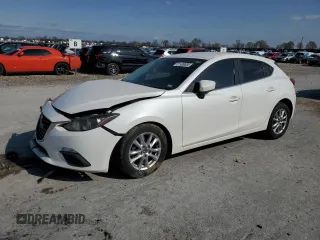2016 Mazda 3 i Sport with VIN JM1BM1K79G1347750, listed as a Copart auction lot 51409685 with 111,458 mi miles and Salvage Title. Bid and sale history available at DreamBid. Image 1.