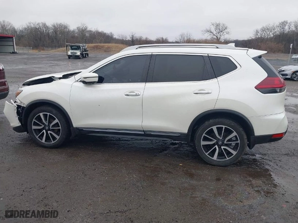 2019 Nissan Rogue S with VIN 5N1AT2MV5KC743568, listed as a IAAI auction lot 41514184 with 93,923 mi miles. Bid and sale history available at carsss.com. Image 14.