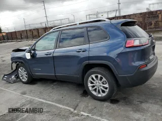 2021 Jeep Cherokee Latitude with VIN 1C4PJLCB7MD173703, listed as a Copart auction lot 48793275 with 40,849 mi miles and Salvage Title. Bid and sale history available at carsss.com. Image 2.