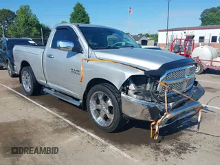 2013 Ram 1500 Tradesman z VIN 3C6JR6AP1DG543584, wystawiony jako IAAI lot #42137202 z przebiegiem 233 285 mil mil oraz . Historia ofert i sprzedaży dostępna na DreamBid. Obrazek 1.