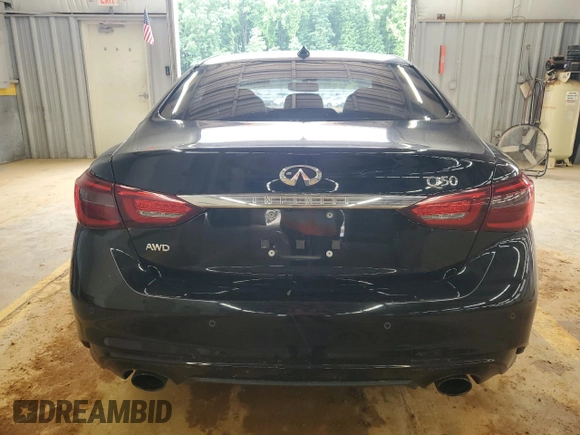 2020 Infiniti Q50 Luxe z VIN JN1EV7AR9LM252570, wystawiony jako Copart lot #58611975 z przebiegiem 148 107 mil mil oraz Czysty tytuł • Clean title. Historia ofert i sprzedaży dostępna na DreamBid. Obrazek 6.