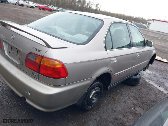 2000 Honda Civic EX with VIN 1HGEJ8643YL000579, listed as a IAAI auction lot 41947054 with 144,508 mi miles. Bid and sale history available at carsss.com. Image 4.