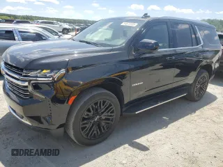 2021 Chevrolet Tahoe LT with VIN 1GNSKNKD4MR262628, listed as a Copart auction lot 54875235 with 90,533 mi miles and Salvage title. Bid and sale history available at DreamBid. Image 1.