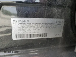 2006 Audi S4 z VIN WAUGL78E46A065433, wystawiony jako Copart lot #55156135 z przebiegiem 144 505 mil mil oraz Szkody całkowita. Historia ofert i sprzedaży dostępna na DreamBid. Obrazek 12.