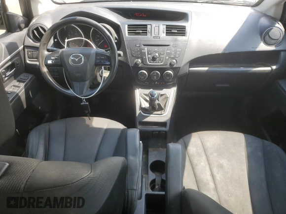 2013 Mazda 5 Sport with VIN JM1CW2BL8D0156162, listed as a Copart auction lot 62848615 with 160,822 mi miles and Salvage title. Bid and sale history available at DreamBid. Image 8.