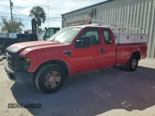 2008 Ford F-250 XL with VIN 1FTSX20578EC55609, listed as a Copart auction lot 79296014 with 85,843 mi miles and Clean title. Bid and sale history available at DreamBid. Image 1.