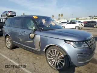 2019 Land Rover Range Rover с VIN SALGS5RE7KA527799, выставлен на аукционе Copart как лот 83601324 с пробегом 38 231 миль миль и Списание • Salvage title. История ставок и продаж доступна на DreamBid. Изображение 4.