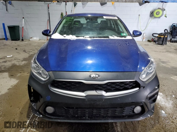 2019 Kia Forte LXS with VIN 3KPF24AD7KE103939, listed as a Copart auction lot 44465685 with 34,497 mi miles and Salvage Title. Bid and sale history available at carsss.com. Image 5.