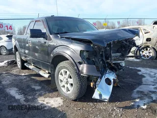 2013 Ford F-150 XL with VIN 1FTFX1EFXDFC96379, listed as a IAAI auction lot 41680243 with 129,932 mi miles. Bid and sale history available at carsss.com. Image 1.