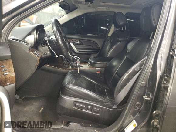 2012 Acura MDX Tech/Entertainment Pkg with VIN 2HNYD2H49CH515065, listed as a Copart auction lot 47476025 with 156,894 mi miles and Salvage Title. Bid and sale history available at carsss.com. Image 7.