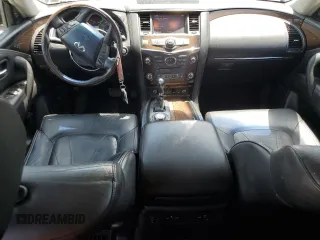 2014 Infiniti QX80 with VIN JN8AZ2NE6E9064366, listed as a Copart auction lot 62819525 with 137,817 mi miles and Salvage title. Bid and sale history available at DreamBid. Image 8.