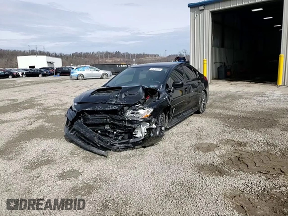 2021 Subaru WRX with VIN JF1VA1A69M9824341, listed as a Copart auction lot 46416725 with 36,504 mi miles and Salvage Title. Bid and sale history available at carsss.com. Image 10.